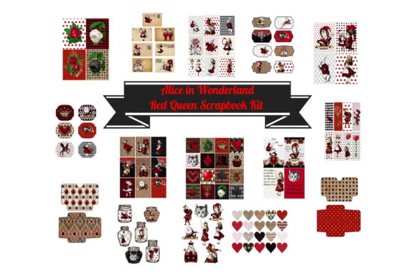 Download Alice in Wonderland Scrapbook Kit - Scrapbook kit Collection