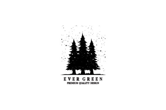 Download Vintage Pine Tree Logo - Premium Resources