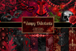 Download Vampy Debutante Digital Scrapbook Kit - Scrapbook kit Collection